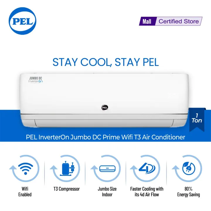 PEL%20Inverter%20Split%20AC%20%20%7C%201%20TON%20%7C%20PINV%20Jumbo%20DC%20Prime%20T3%2012K%20%7C%20Wi-Fi%20%7C%20T3%20Compressor%20%7C%20Heat%20and%20Cool%20%7C%2080%25%20Energy%20Saving%20%7C%20Big%20Size%20Indoor%20&%20Outdoor%20with%2010%20Years%20Compressor%20Warranty%5C%20Installation%20Free%20-%20Image%202