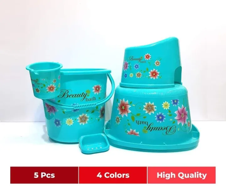 BATH%20ROOM%20SET%205%20PCS%20PLASTIC%20BEAUTY%20BATH%20SET%20-%20Image%202