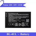 Nokia 230/225/3310 Replacement Battery Premium Quality BL-4UL 1200mAh BL4UL For Nokia 230 / 225 / 3310. 
