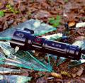 Super Bright Led flashlight torch waterproof Metal Body with 1 kilometer range For Home & Outdoor Work and safety light. 