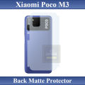 Xiaomi Poco M3 Back Matte Protector Soft Skin Sheet Soft Film Protector For Xiaomi Poco M3. 