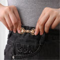 Fashion Skirt Pants Tighten Waist Brooches Jeans Heart Adjustable Waist Clip Buckle No Sewing Required Jeans Button Clothing Accessories. 