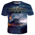 YX GIRL 2019 Fashion Mens t shirt Top game World Of Tanks Print tshirts summer casual streetwear t-shirt Drop shipping TK-58. 