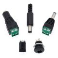 10Pcs DC-005/DC-022 DC Power Jack Socket Plug Male/Female Connector DC005 5.5*2.1mm 2.1. 