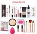 Pack of 16 Wending Makeup Deals Of Eyeshadow + Concealer +Gloss+ Powder+ Base + Mascara. 