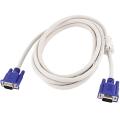 VGA Male to VGA Male Cable VGA Standard 15Pin Cable Monitor LCD LED Cable About 5 Feet Support VGA SVGA XGA. 