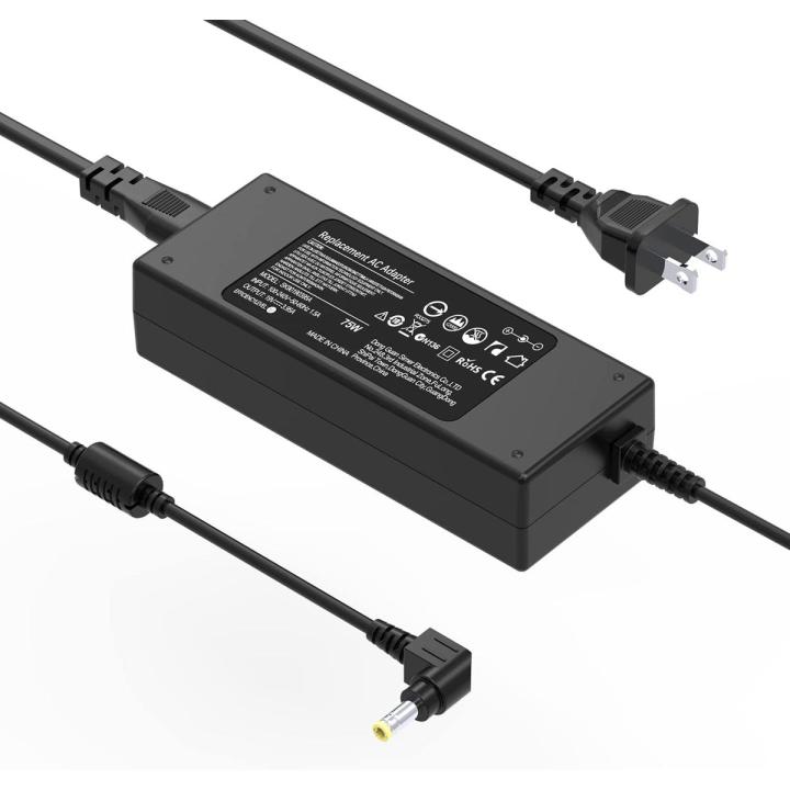 19V AC DC Adapter LCD Monitor Charger for laptop 22'' 23'' 24'' 27'' VX238H VX238H-W VX228 VX228H VX248 VX248H ROG Swift PG278Q PG279Q 27" WQHD 2560x1440 Backlight LED G-SYNC Gaming Monitor
