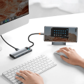 Baseus 7-in-1 Star Joy Series Multifunctional Type-C HUB Docking Station Gray. 