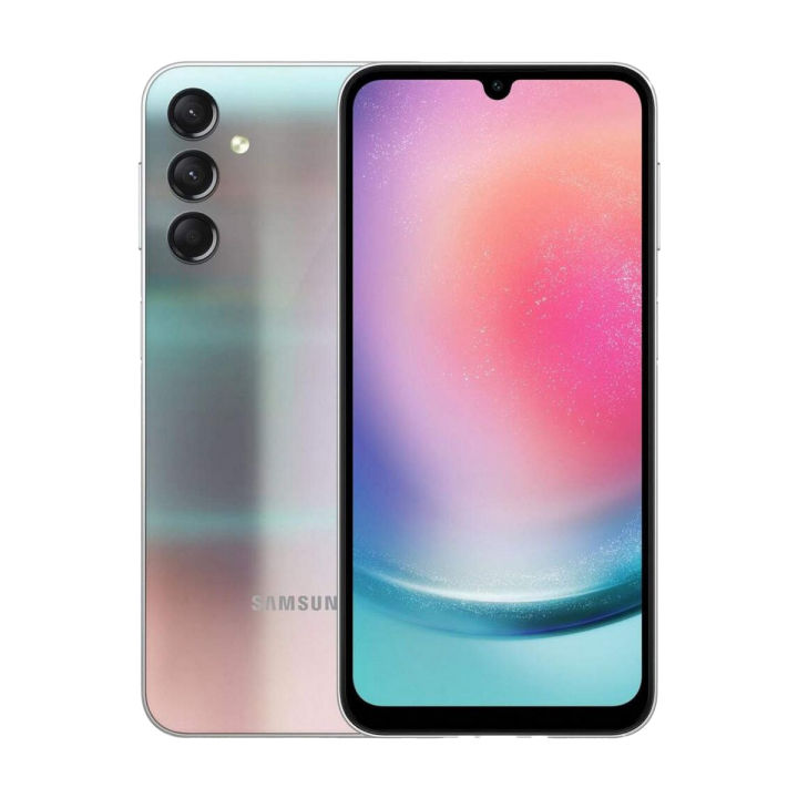 Samsung Galaxy A24 , 8GB Ram 128GB Rom , 6.5 Inches AMLOED Display , 5000 mAh   - Fast charging 25W wired