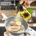 Oil Dispenser Bottle for Kitchen, 2 in 1 Olive Oil Sprayer and Oil Dispenser, Oil Spray Bottle 500ML/ 17OZ for Cooking, Kitchen, BBQ, Air Fryer, Salad, Baking. 