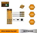 INGCO  3pcs Wood file set. 