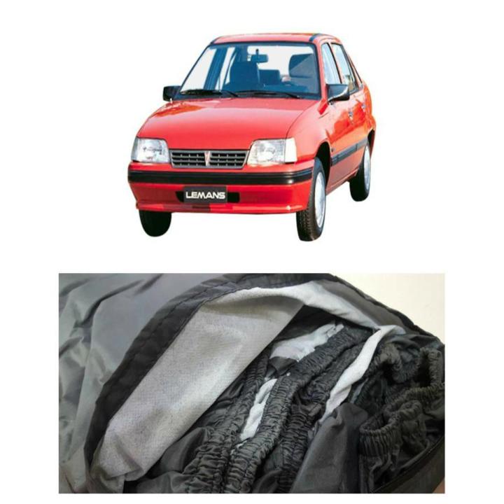 DAEWOO RACER TOP COVER IMPORTED TAFEETA WHITE FUZZING 100% WATER AND DEW PROOF