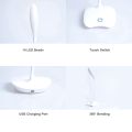 [TCH]Table Lamp LED Stand Desk Lamp Rechargeable 3 Levels Brightness Study Reading. 