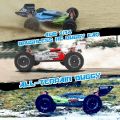 WLtoys 144001 Racing RC Cars,1:14 Scale High Speed Remote Control Car for Adults Kids, Fast RC Cars with 1 Batteries, 2.4GHz RC Buggy Off-Road Drift Car with RTR Aluminum Alloy Chassis (Red. 