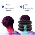 Neck Massager 3 Layered Multi-functional Spine & Cervical Neck Traction Device Neck Massager for Pain and Stress Relief Collar for Neck Pain Inflatable Neck Support Cervical Airbag 3 Layer Massager for Neck Cervical Spine Massager UR Inflatable Cervical. 