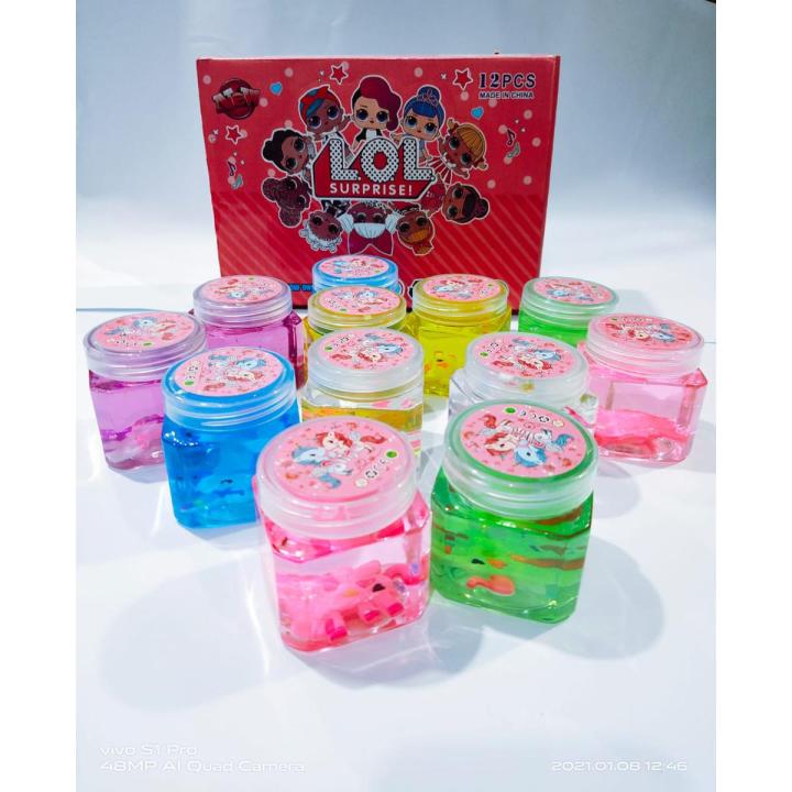 Crystal Mud With Unicorn Slime Imported (1pcs)