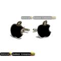 Modern Cufflinks for Men apple Shape | Stud for Men. 