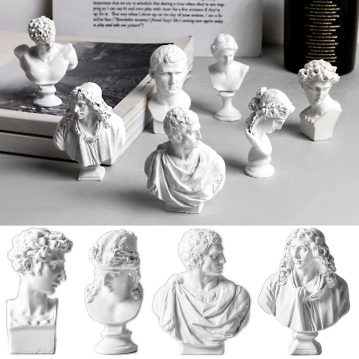Crafts Drawing Practice Home Decor Famous Sculpture Gypsum Portraits ...