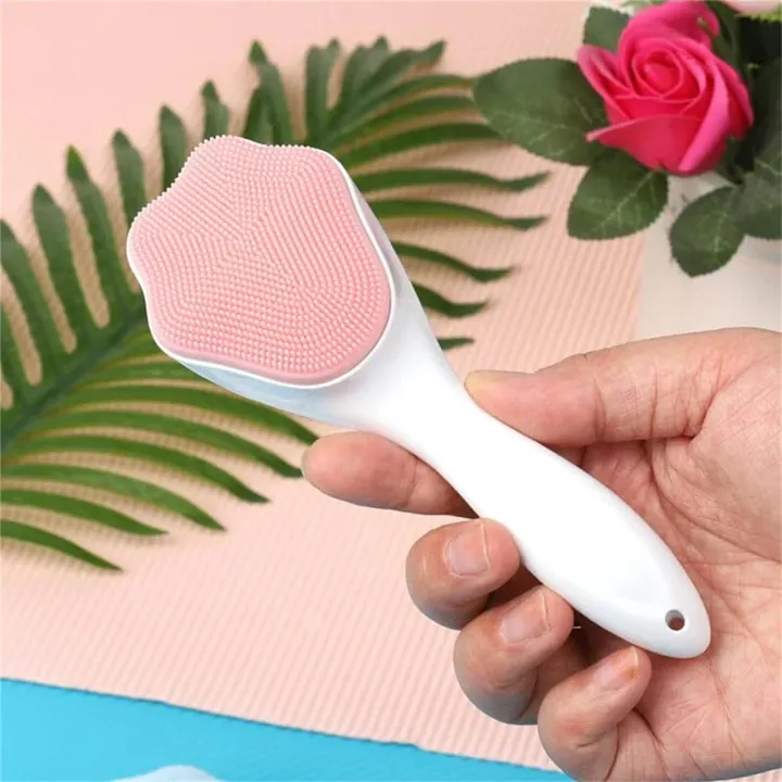 Cat Paw Silicone Face Scrubber Silicone Face Scrubber Handheld Facial Brush Silicone Facial Cleansing Brush Daraz.pk