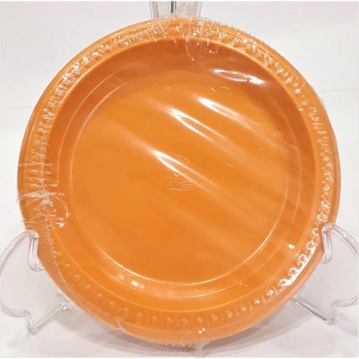 PARTY PLATES (PLASTIC) (20 PCS)