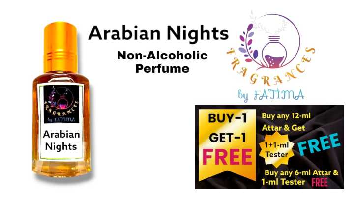 ARABIAN NIGHTS  - Non Alcoholic Perfume by "Fragrances by Fatima"