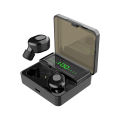 T12 Earphones Bluetooth 5.0 Rechargeable Wireless In-ear Earbuds for Phone. 