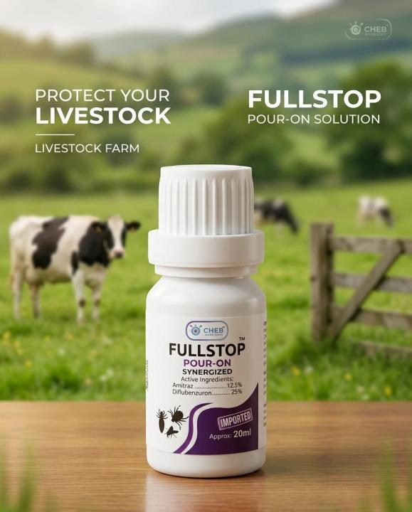 Full Stop | Pour-On | Synergized | Insecticide with IGR