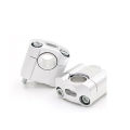 2 PCS Off Road 22mm Motorcycle Handlebar Riser Motorcycle Bar Clamps Handlebar Risers Adapter Frame Slider for All Motorcycle. 