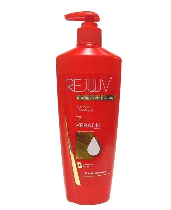 REJUUV Keratin Shampoo Conditioner With Gold Keratin (422ML)
