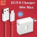 One Plus 80watt WARP Charger for OnePlus All Models With Data Cable |Warp Charger for OnePlus with Fast Charging Cable USB Port to Type C - 80W Power Adapter with Cable USB to Type-C. 