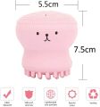 Facial Cleanser, Small Octopus Facial Cleansing Brush, Silicone Facial Sponge Cleanser, Face Skin Cleaning Tool. 