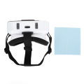 VR 3D Headset HD Optical Lenses VR Goggles Adjustable Pupil Distance 360 Degree Panoramic for 4.7-6.53 inch Cell Phones. 