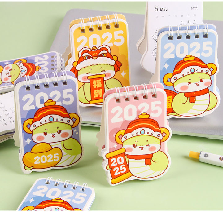 2025%20Mini%20Cartoon%20Table%20Calendar%20Desktop%20Decoration%20Creative%20Coil%20Calendar%20Plan%20Children's%20Day%20Gift%20-%20Image%203