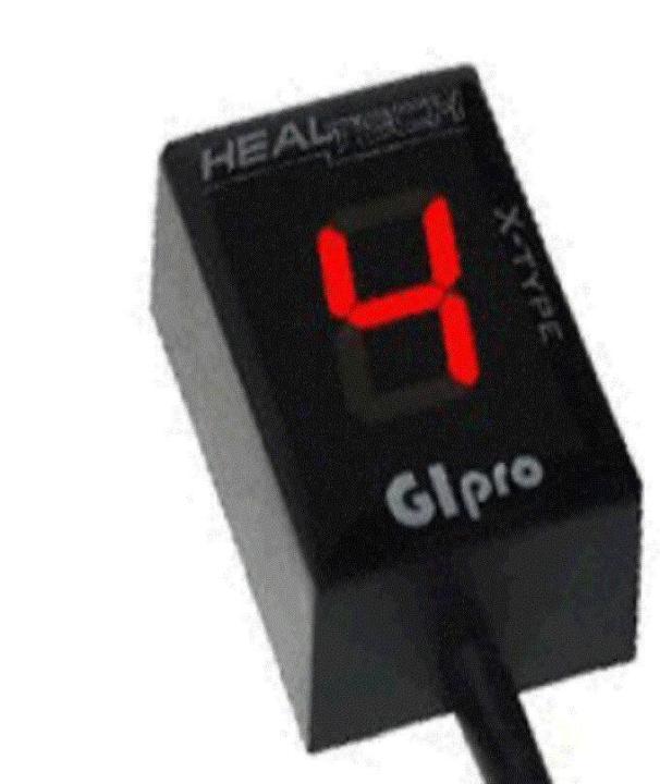 Red Universal Digital Gear Indicator For Motorcycle