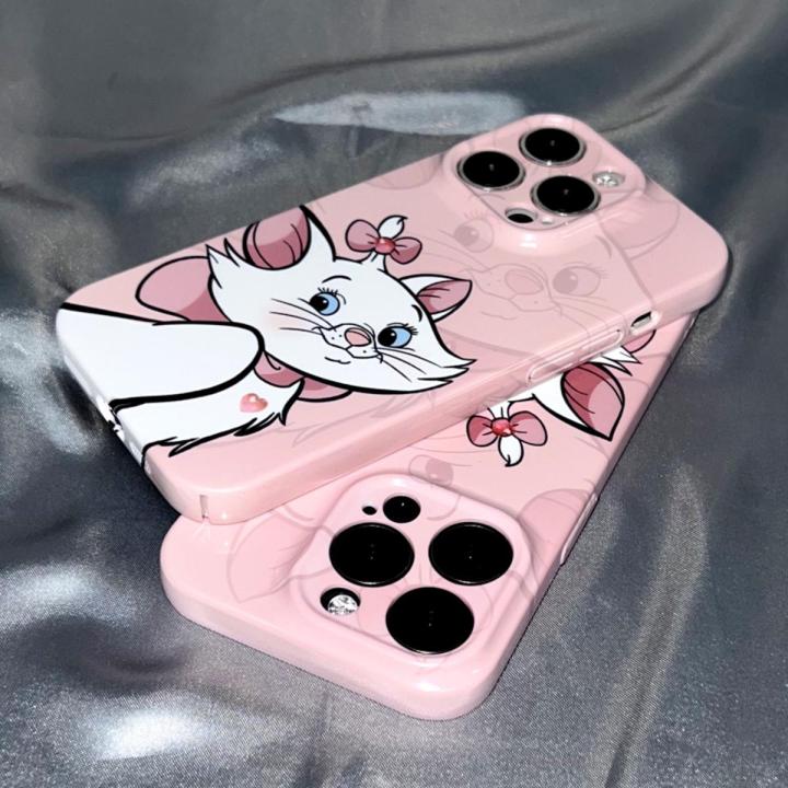 for Vivo V21 5g V20 Pro V23 5g T1 5G V25PRO Y11 Y12 Y15 Y17 Y19 Y52 5G Y72 5G Y76 5G X50 X50PRO X60 X70 X70PRO x80 x80pro Y20/Y20i/Y20s/Y12a/Y12s/Y20SG Y50/Y30 Cartoon cat hard case phone case