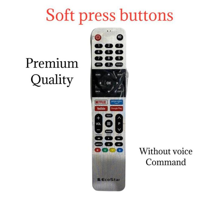 Ecostar LED  TV remote control