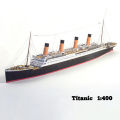 1:400 DIY Handcraft Titanic Ship 3D Paper Model Sets Toys. 