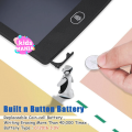 LCD Writing Tablet, Single Color Drawing Tablet with Protect Cover, Kids Drawing Pad Doodle Board, Electronic Slate e-Writer, Erasable E-Writer Digital Drawing Board Toddler Boy and Girl Learning Toys Gift for 3 4 5 6 Years Old. 