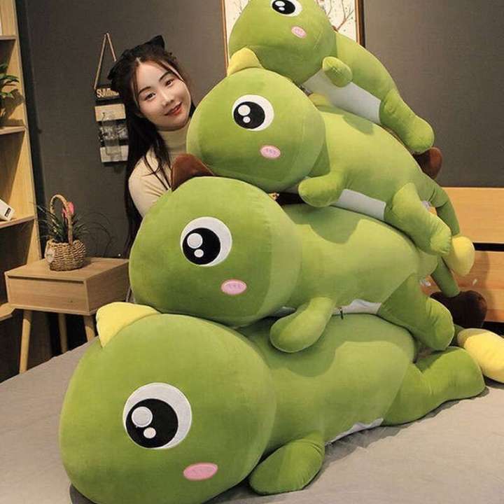 60-130CM Plushie Doll Bantal Peluk Budak Pillow Kid Pattern Dinosaur Best Hug Stuffed Animal