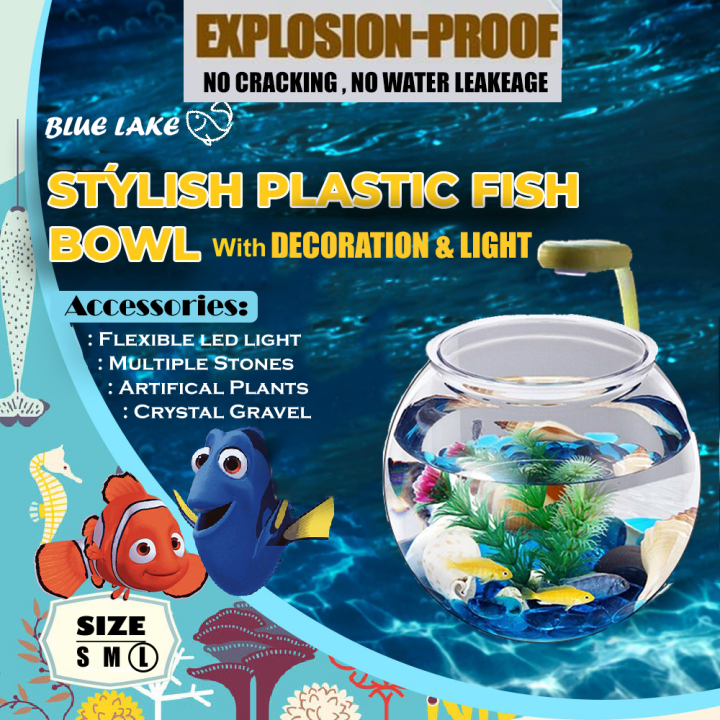 UNBREAKABLE%2010"%2011L%20%20Aquarium%20Crystal-Clear%20Like%20a%20Glass%20Fish%20Bowl%20For%20Pet%20Hobbyists%20Decorating%20Items%20For%20Home%20Crafting%20Centerpieces%20Ideal%20gift%20item%20&%20kid%20toy%20for%20fish%20enthusiasts%20(Included%20Light%20&%20Accessories)%20-%20Image%206