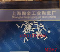 Zirconia ceramic screw nut high temperature corrosion resistant insulating bolt inner hexagon M2M2.5M3M4M5M6M8. 