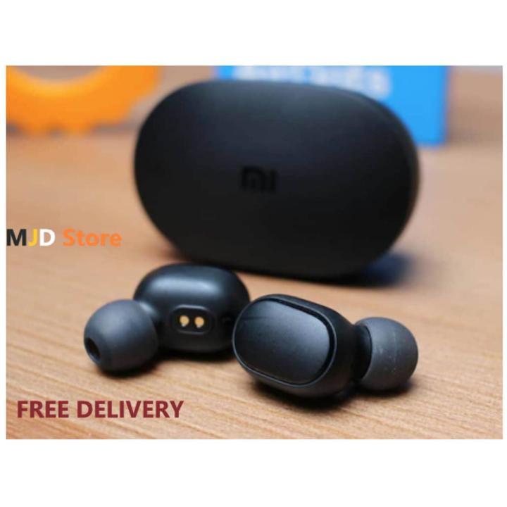 Original Redmi AirDots/ Wireless Earbuds/ xiaomi Earphones with Display And Touch sensors- True wireless Bluetooth V5.0 Earbuds With New LED light feature/
