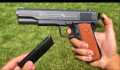 Metal+Plastic Airsoft Toy Gun - Colt 1911 (350g) & Beretta (375g) | 20-25m Shooting Range | BB Bullets Included | Fake Toy Gun for Kids & Outdoor Play. 