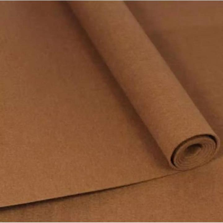 Thick Felt Sheet, Felt Fabric Sheet (36x44 Inch), Decoration felt Sheet, Activity Felt Sheet, Color Light Brown