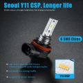 Led Fog Light Bulb, H16 Led Fog Lamp High Csp-Y11, Cool White 6500K (Pack Of 2). 