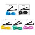 Adjustable Skipping Rope Transparent PVC Eco-friendly Fitness Exercise Jump Rope. 