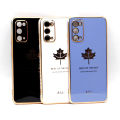 Samsung Galaxy S20 Back Cover Soft Multi Golden Border Camera Protection Cover For Samsung S20. 