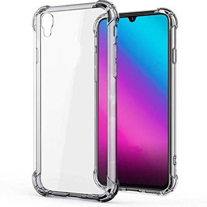 Vivo Y90 Back Cover Vivo Y91c Back Cover Transparent Extra Bumper Anti Shock Soft Crystal Clear Case For Y90 Y91c