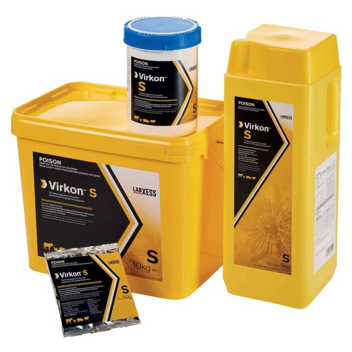 Virkon s birds spray 100 gram in loose packing - Long Expiry