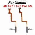 For Xiaomi Mi 10T Pro 5G FingerPrint Sensor Button Touch ID Scanner Key Flex Cable Ribbon Mi10t Replacement M2007J3SY M2007J17C. 